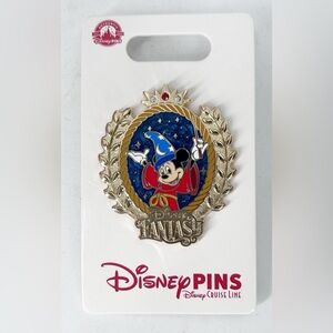 Disney DCL Fantasy Sorcerer Mickey Pin Fantasia Collectible Cruise Line NEW